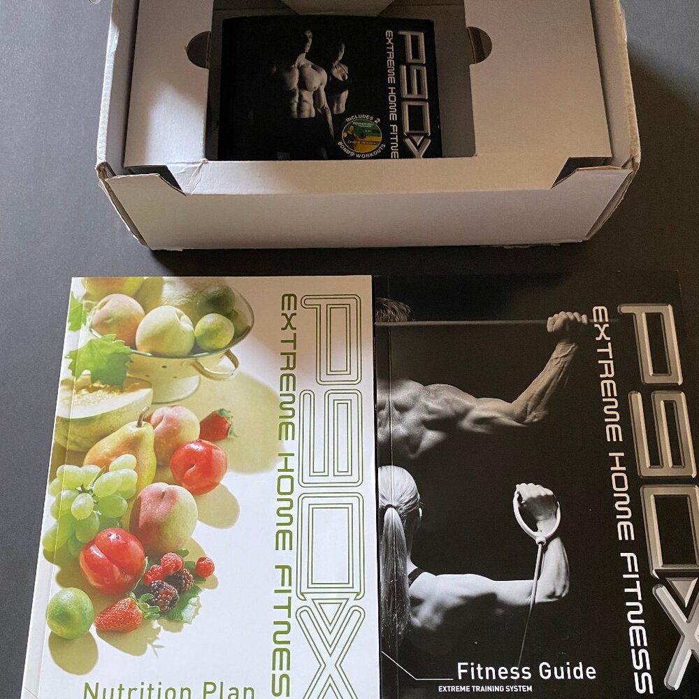 Beach Body P90X Extreme Home Fitness Full Kit
